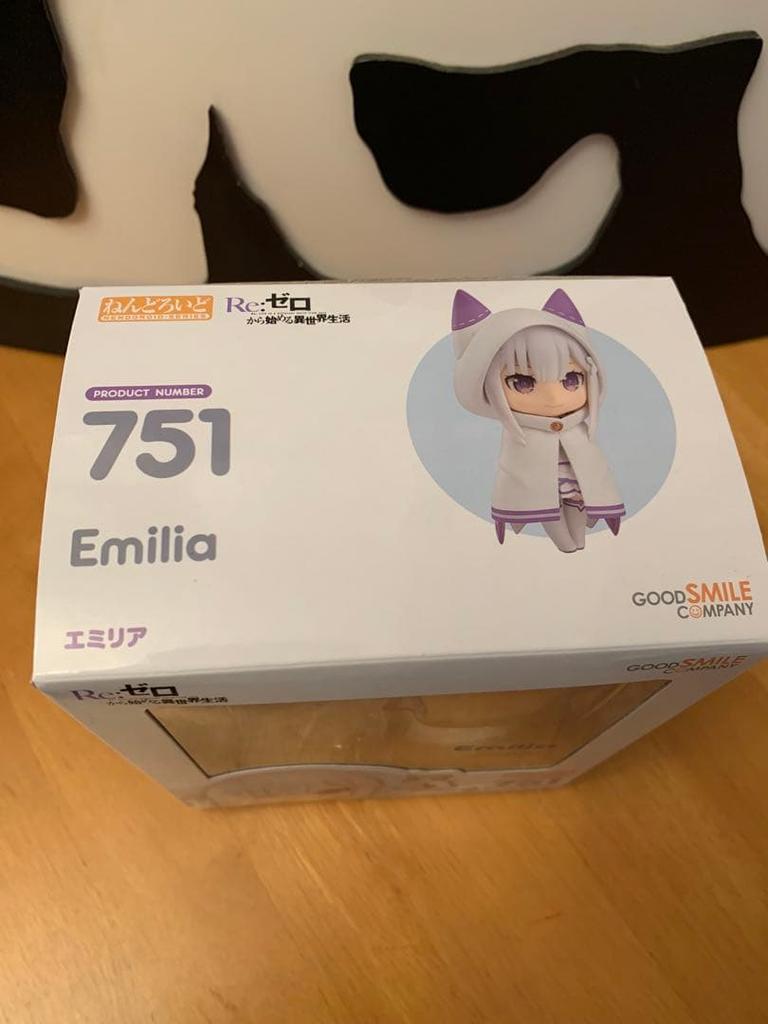 [USED] Free Shipping Re:ZERO -Starting Life in Another World- Emilia 751 Nendoroid Resale