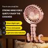 Portable Rechargeable 3-speed Fan Baby Stroller Bed Mute Fan Variable Base Octopus Mini Fan Office Desktop Hands Free Fan