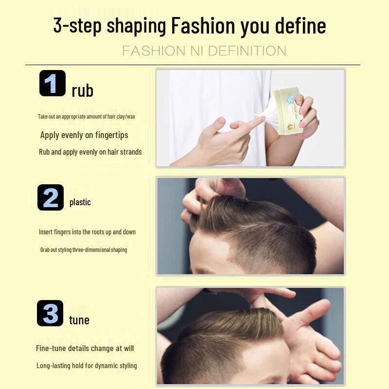 Stylist Kids' Long-Lasting Hair Clay