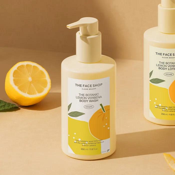 The Face Shop Botaniczny żel pod prysznic werbena cytrynowa 350 ml