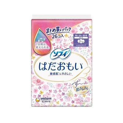 Unicharm Sophie Hada Omoi Especially for Large Quantities of Weekly Wing Type 26cm 26 Pieces