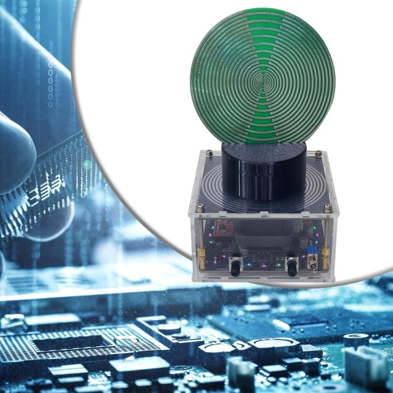 Auto Rotating Oscillation Disc for Cellular Rejuvenations with Copper Antennas and LED Light Frequency Synchronization