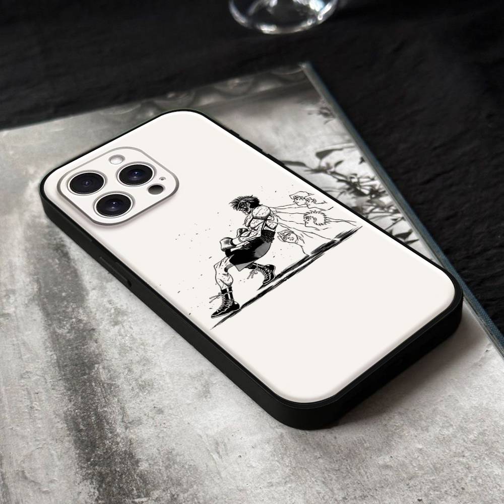 Anime Baki H-Hanmas Phone Case For IPhone 17,16,15,14,13,12,11 Plus,Pro,Max,XR,XS,X,7,8 Plus,Mini Black Silicone Soft