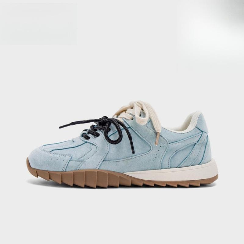 

Luxury Women Platform Shoes Summer Lightweight Cute Casual Shoes High Quality Comfortable Soft Sole Sneaker Designer Women Shoes 35 синий