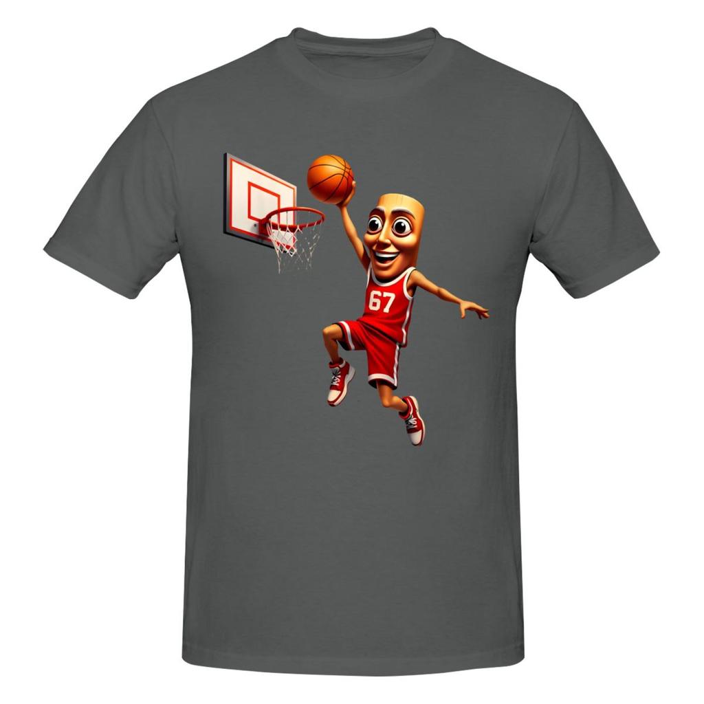 Tricou Unisex Tung Tung Tung Sahur Baschet Streetwear Bumbac Tricou Bărbat
