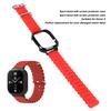 Sport Silicone Band Easy Installation Durability Watch Strap Skin Friendly Adjustable Flexible with Case for Maintenance