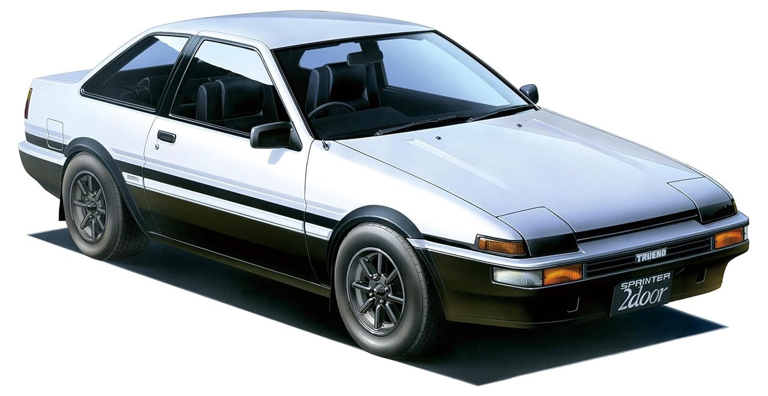 

Модель Fujimi inch up series Hachiroku Trueno APEX поздняя модель 1/24 №57 2-дверный 85 ID-57