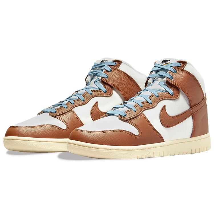New Nike Dunk High Prm Vintage Pecan Sail DQ8800-200