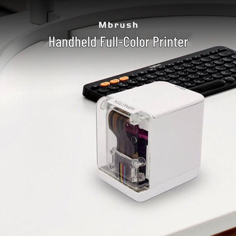 MBrush Handheld Mini Color Inkjet Printer for Custom Labels