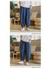 Men's National Trend Loose Harem Pants: Cotton & Linen, Plus Size, Wide Leg, Spring/Summer Casual Wear
