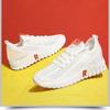Breathable Net Shoes Fashion Casual Single Shoes Cloth Shoes Women's Walking Shoes Soft Bottom Non-slip Mom Sneakers