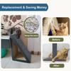 1PC 1m/39.37inch Self-Adhesive Cat Scratching Mat Trimmable Cat Carpet Cat Scratching Carpet Corner Wall Cat DIY Scratch Sofa Fu