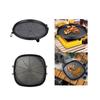 Korean Grilling Pan Portable Multiuse Durable Non-stick Barbecue Tray for Home Barbecue Restaurant Yard Outdoor Camping Travel