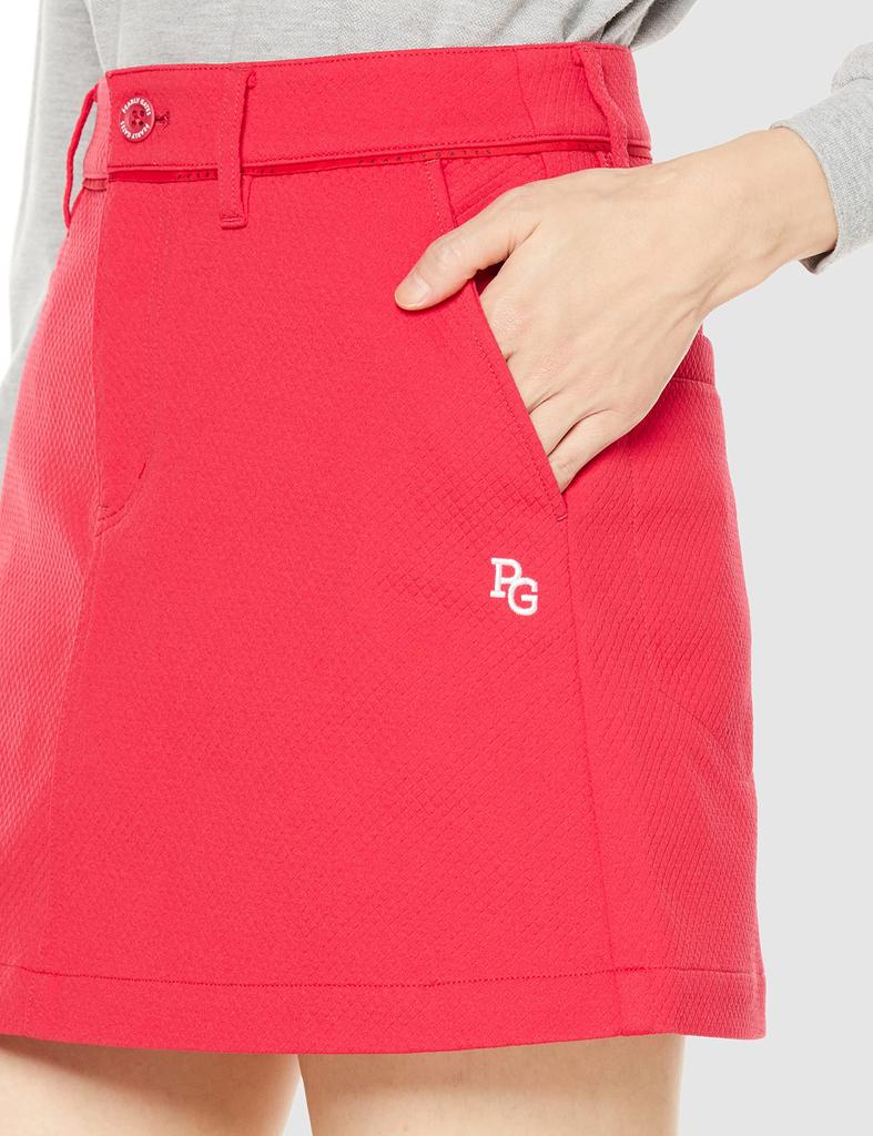 Skirt Golf Pink 1 [Pearly Gates] Women's (TEXBRID Stretch) / / 055-2234902 090_Red [M]