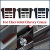 For Chevrolet Chevry Cruze Sedan Hatchback 2009-2015 Door Groove Mats 9Pcs Silicone Door Slot Anti Slip Mats Accessories