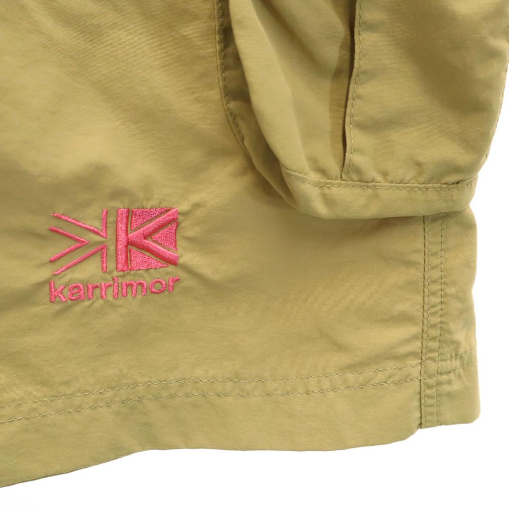Karrimor trekking Mini skirt M Camel type Outdoor Cargo Women Used