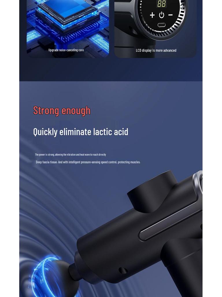 Professional Electric Heated Neck and Muscle Relaxation Massager Gun