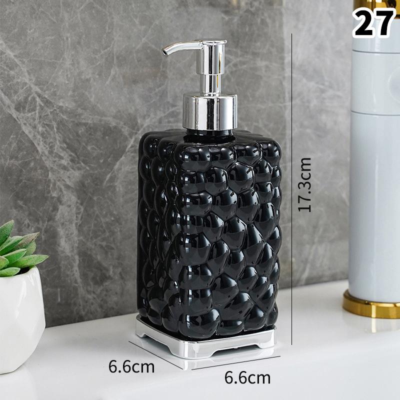 Soap Dispenser For Liquid Bathroom Empty Refill Subbottle Detergent Kitchen Press Type Hand Sanitizers Shower Gel Shampoo Bottle