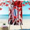 Asciugamano da Spiaggia con Stampa FC Bayern Monaco, Asciugamano Grande Morbido Asciugatura Rapida per Spiaggia Campeggio Nuoto