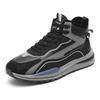 Autumn and winter new fleece thickened leather sneakers retro outdoor snow cold and windproof laces