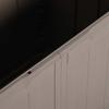 Garden Storage Box 180 L Brown PP with Wood Like Finish