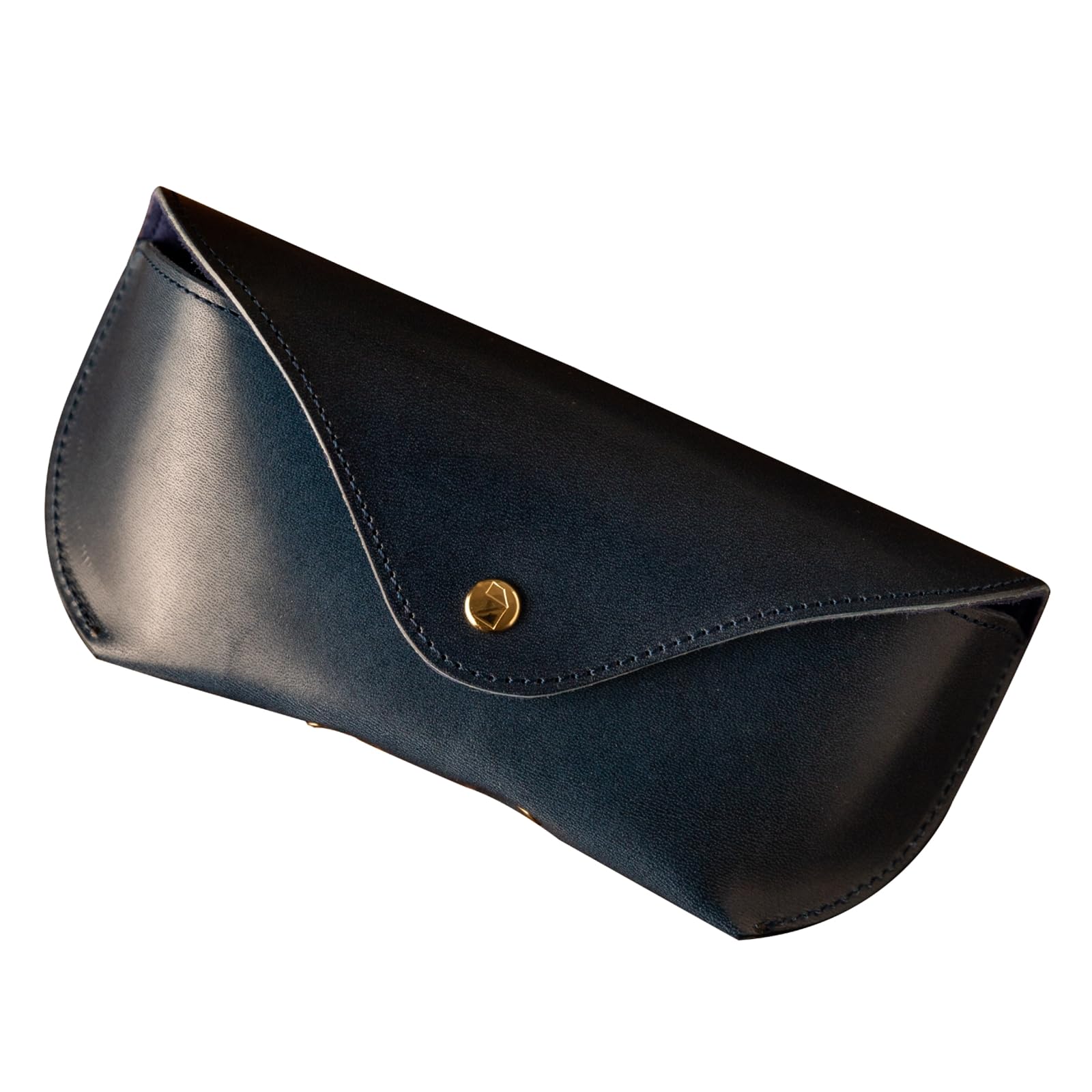 

DE Leather Glasses Made in Tochigi Stylish Glasses Genuine For Blue [AM MAS] Men s Case, Japan, Leather, Case, Leather, Adults, Simple, GC-043,