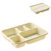 Nuoxian Food Grade Biodegradable 5-Compartment Meal Containers