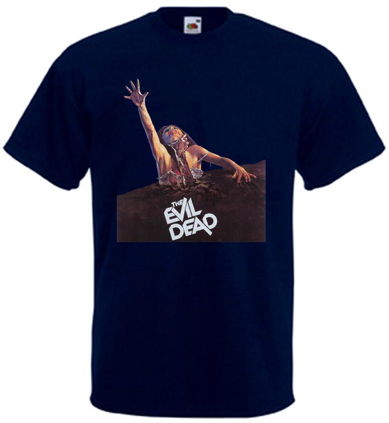 

Evil Dead v.13 T shirt navy blue movie poster horror all sizes S-5XL 4XL