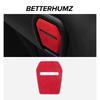 Make of Alcantara Betterhumz For Ford Mustang GT 2024 2025 Car Seat Chair Back Tuning Decor Trim Stickers Interior Accessories