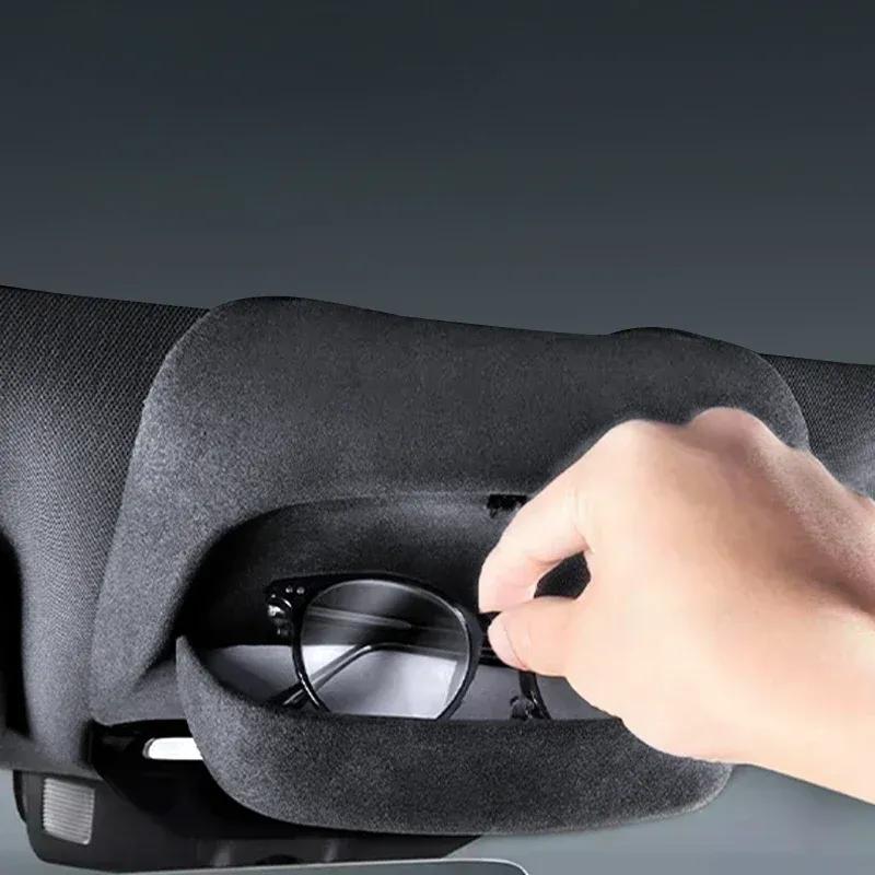 For Leading Ideal LiXiang L6 L7 L8 L9 One Car Glasses Case Roof Sunglasses Protection Storage Clip Car Modification Accessories