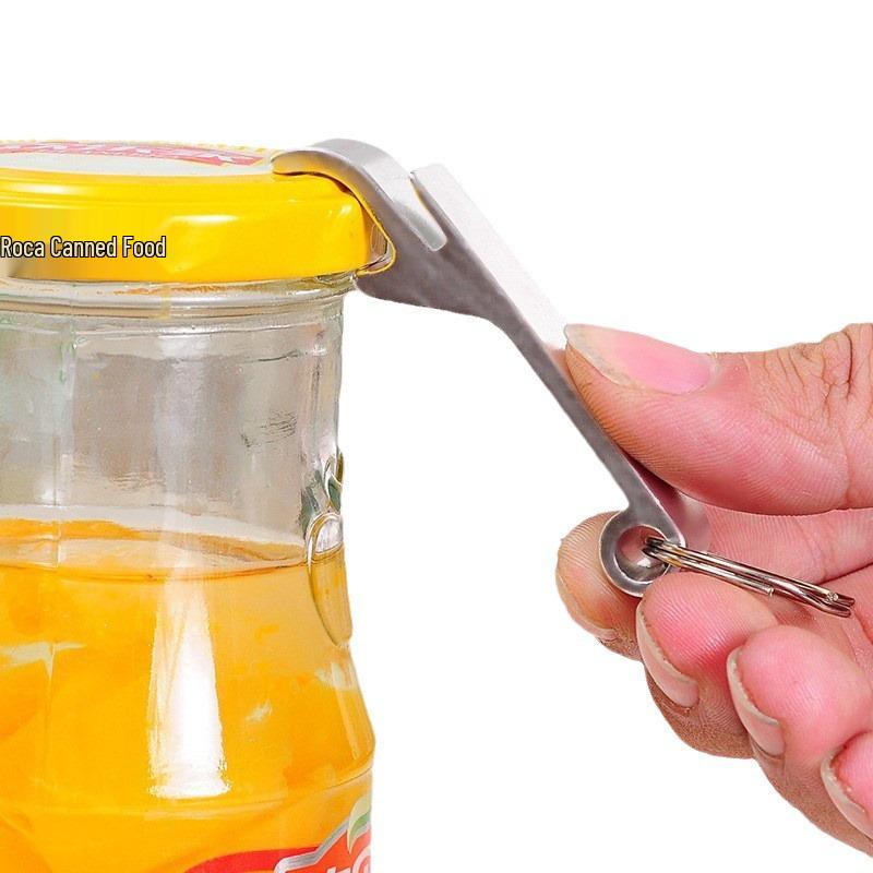 Creative Aluminum Alloy Keychain Bottle Opener with Logo Print – Ideal Advertising Gift