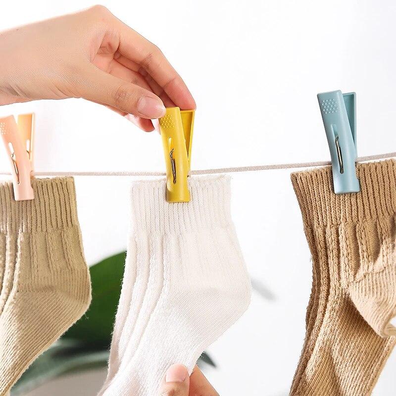 Clothes Underwear Socks Clip Plastic Beach Towel Pegs Clothespin Clips To Sunbed Multicolor Kitchen Bathroom