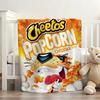 Смачна їжа C Cheetos S Ковдра М'яка та Приємна для Шкіри Для Дивана Ліжка Дрімоти Плед Усі Сезони Ковдра