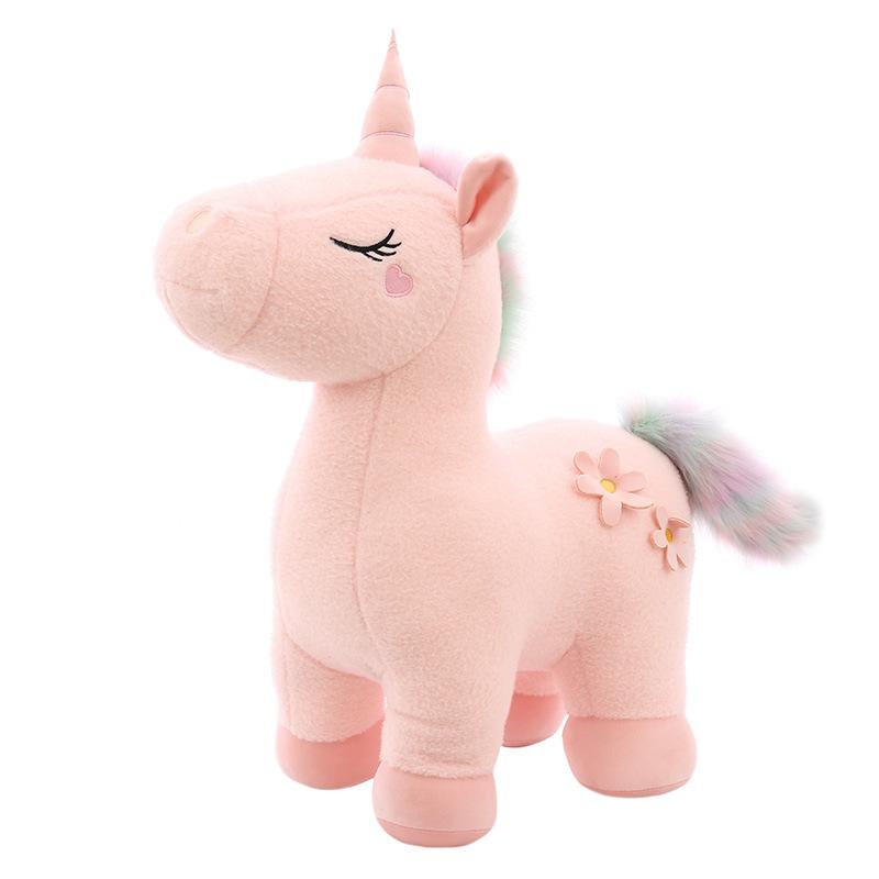 

30-40cm Kawaii Unicorn Stuffed Plush Toy Soft Animal Horse Dolls For Children Girl Pillow Birthday Gifts 30cm