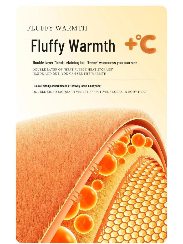 Cozy Couple Jacquard Fleece Long Robe - Hooded Autumn/Winter Bathrobe for Men & Women