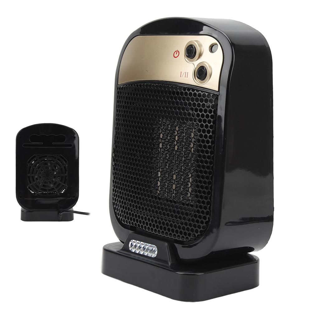 Portable Electric Space Heater 1200W Safe Quiet Ceramic Mini Personal Heater for Office Room Desk Indoor Use