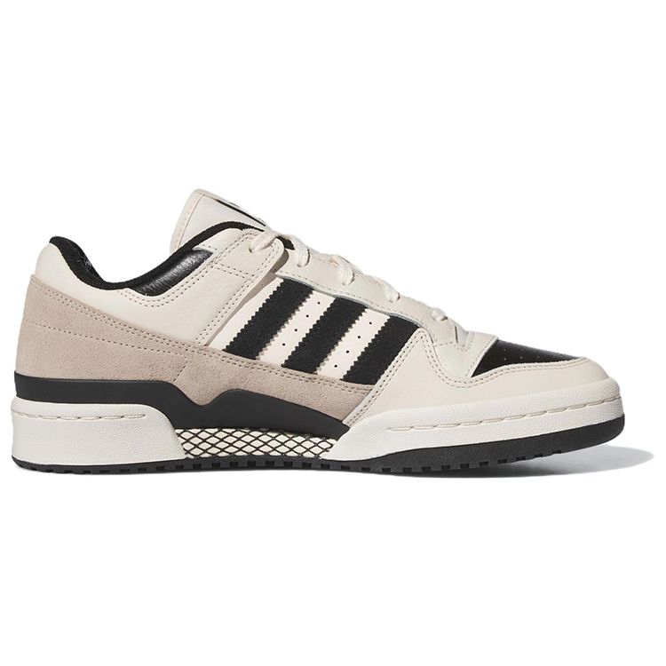 adidas Forum Low CL Wonder White Black Unisex Sneaker Cream Core-Black Wonder-Beige IG3901