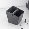 Diagonal Mouth Espresso Dump Bin Anti Slip Knocking Slag Container Coffee Grounds Bucket  Barista