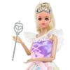 6pcs Doll's Wedding Gowns Evening Dress Set For 11.5in/30cm Dolls with 2 Magic Wand 2 Crowns Toy Princess Doll Fashion Clothes