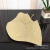 8Cm Japanese handmade crochet pull-up straw hat foldable sun hat children summer sun protection bucket hat sun hat