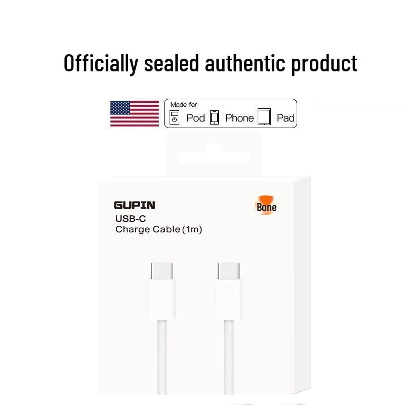 Carregador USB Original Apple para Carro e Cabo de Extensão para Carregamento Rápido de iPhone/iPad