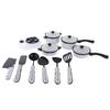 1 Sets Pots and Pans Kitchen Cookware Set for Children Play House Toys Simulation Utensils
