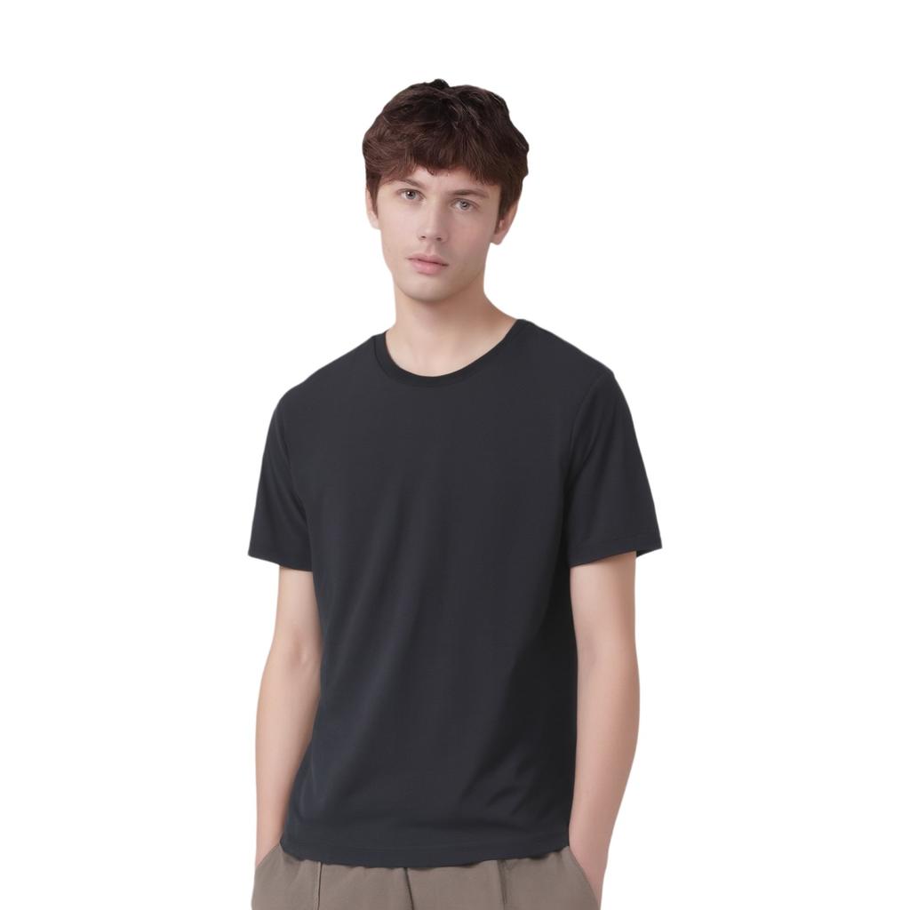 Nike Men's Jordan Dri-Fit Solid Color Quick Dry Round Neck Casual Short Sleeve Black T-Shirt 743037-010