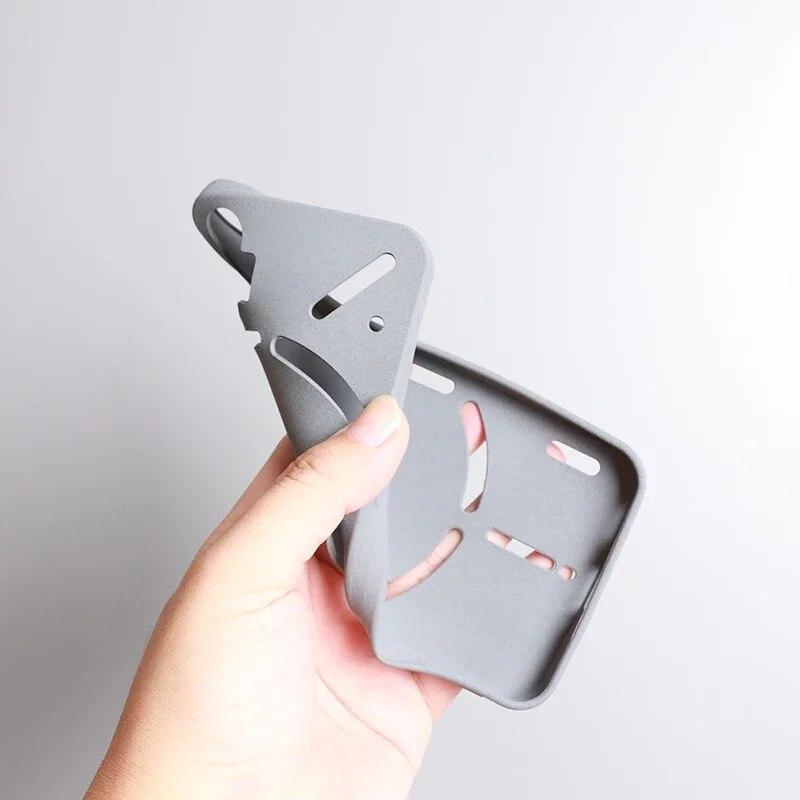 

For Nothing Phone 2A Ультратонкий силиконовый противоударный мягкий чехол из песчаника for Nothing Phone2A 6,7 дюймов, матовый защитный бампер из ТПУ for Nothing Phone 2A серый