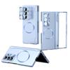 Applicable to Samsung Z fold1 mobile phone case magnetic suction center axis hinge with pen slot case film integrated fold1/1 protective case