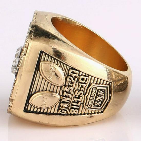 1990 NFL New York Giants Super Bowl Championship Ring