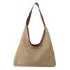 Summer Popular Women's Handheld Woven Bags, Fashionable Shoulder Bags, Seaside Travel Beach Straw Bags