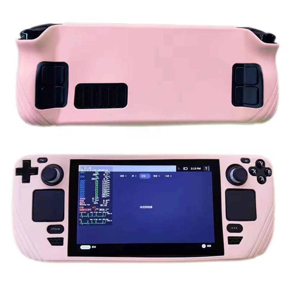 Silicone Protective Case for Steam Deck Game Console Full Package Anti-slip Protective Cover Accessories