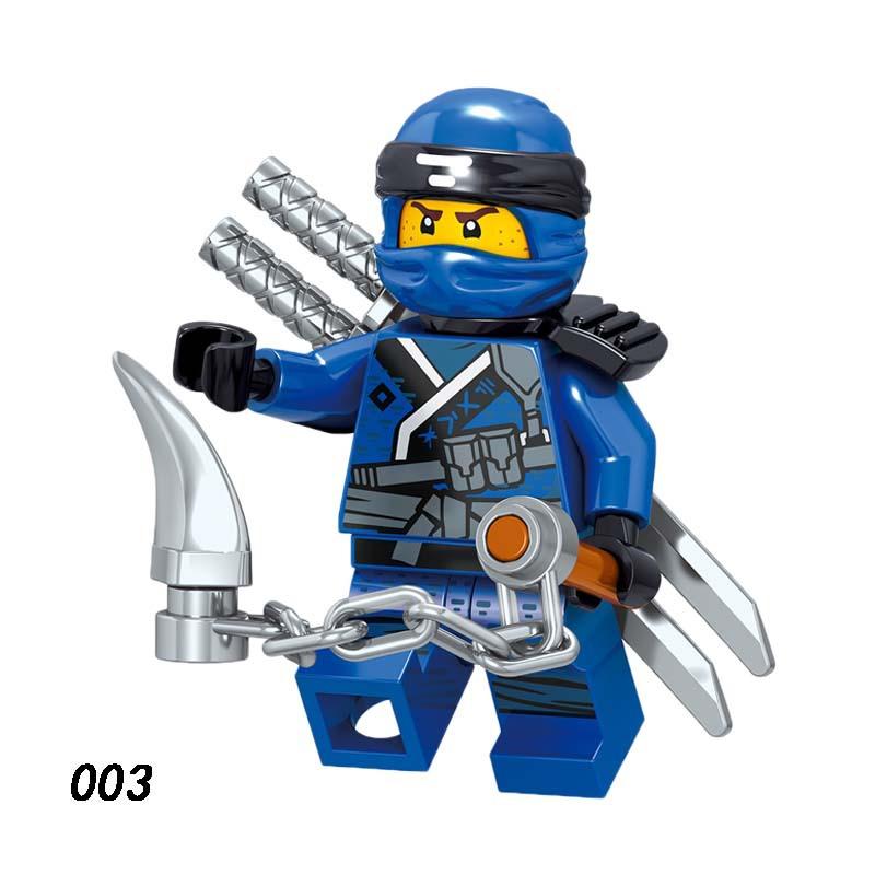 A001-008 Baustein-Figur Zusammenbau Spielzeugbeutel