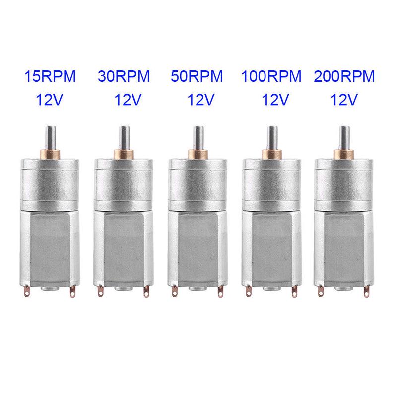 12V DC 250RPM Powerful High Torque Gear Box Motor